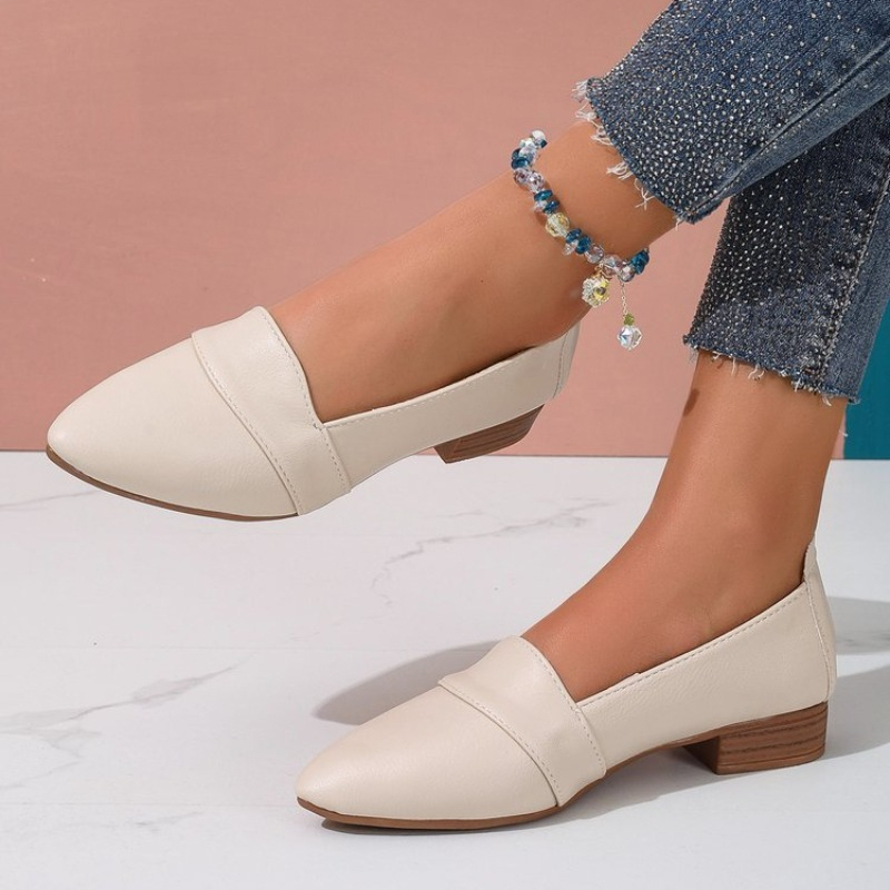 Womens Heels - أحذية نسائية مسطحة سهلة الارتداء بلون