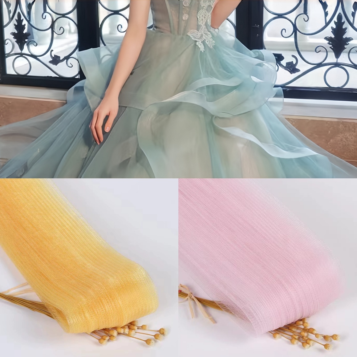 Formal Dress - شبك مرن للخياطة لفساتين الزفاف والرقص