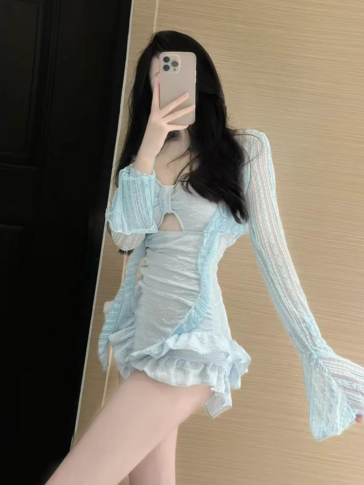 ملابس سباحة نسائية محتشمة بتغط - مراجعة Womens Suit وسعره