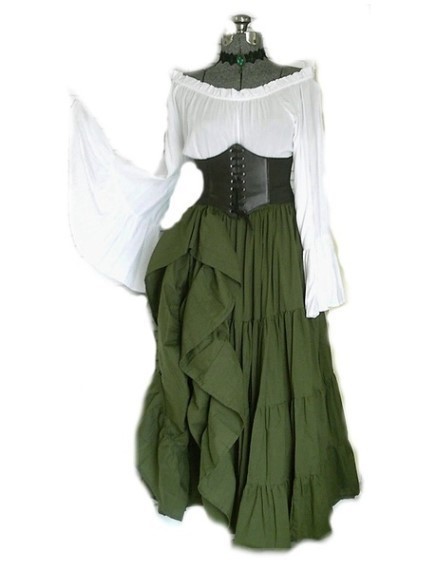 فستان طويل الأكمام بخصر عالٍ ب - مراجعة Midi Dress وسعره
