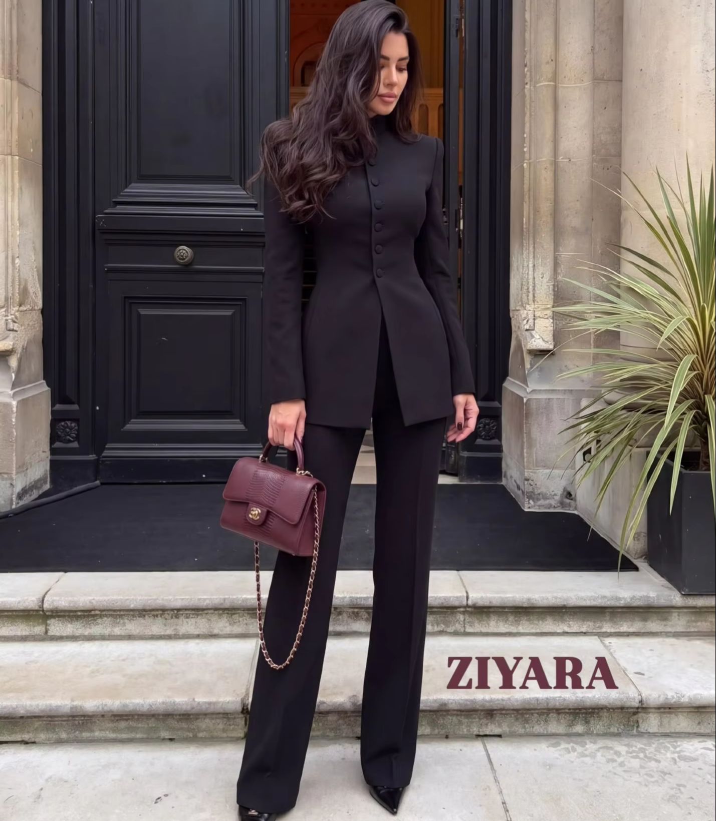 بدلة نسائية من قطعتين، بليزر ط - مراجعة Womens Blazer وسعره