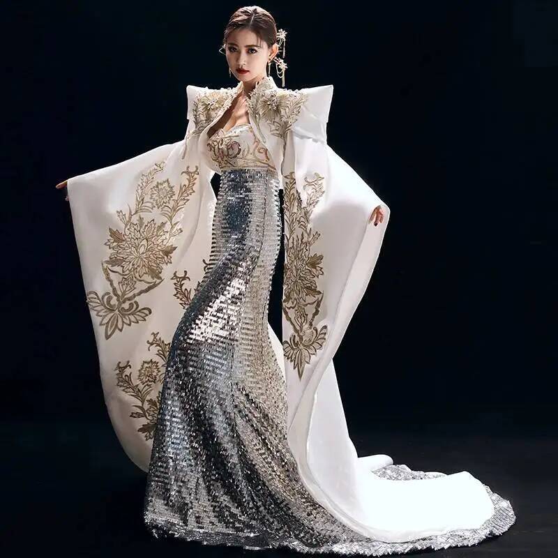 فستان سهرة أنيق بأسلوب صيني لل - مراجعة Formal Dress وسعره