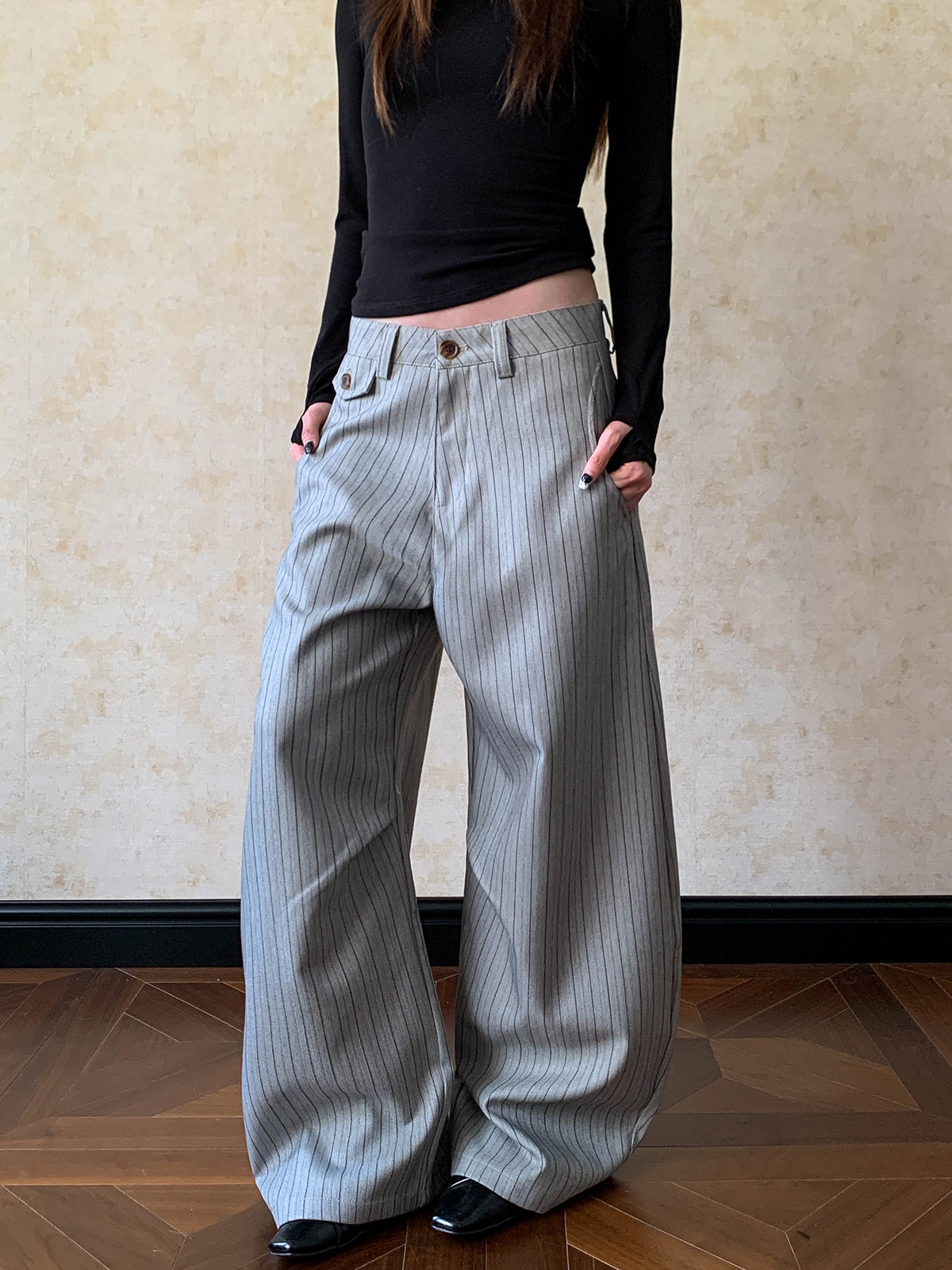 بنطلون كاجوال واسع الساق بتصمي - مراجعة Tailored Trouser Wide وسعره